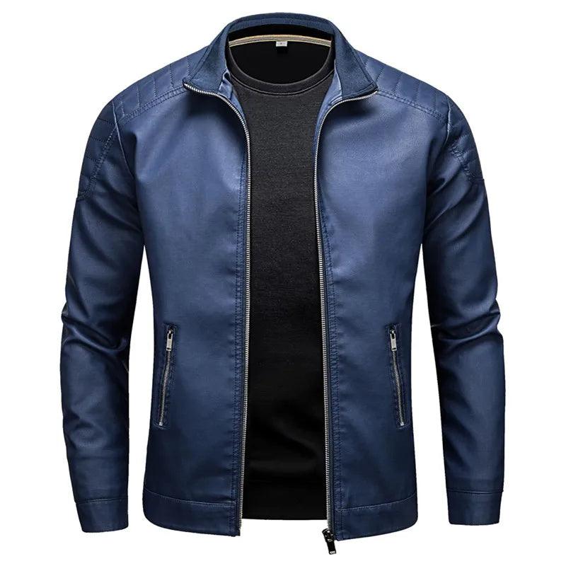 Louis Murphy | Bold Leather Jacket