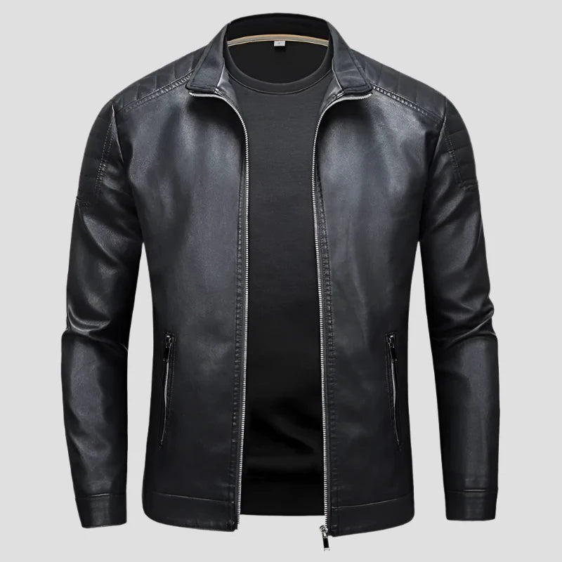 Louis Murphy | Bold Leather Jacket