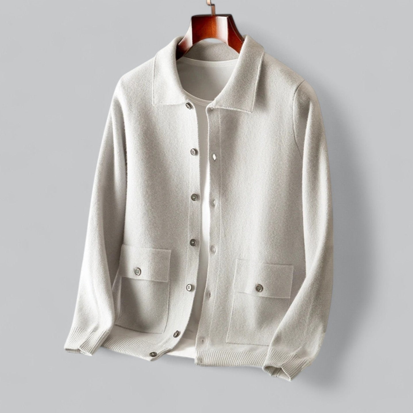 Louis Murphy | Fine Cardigan Premium Polo Jacket