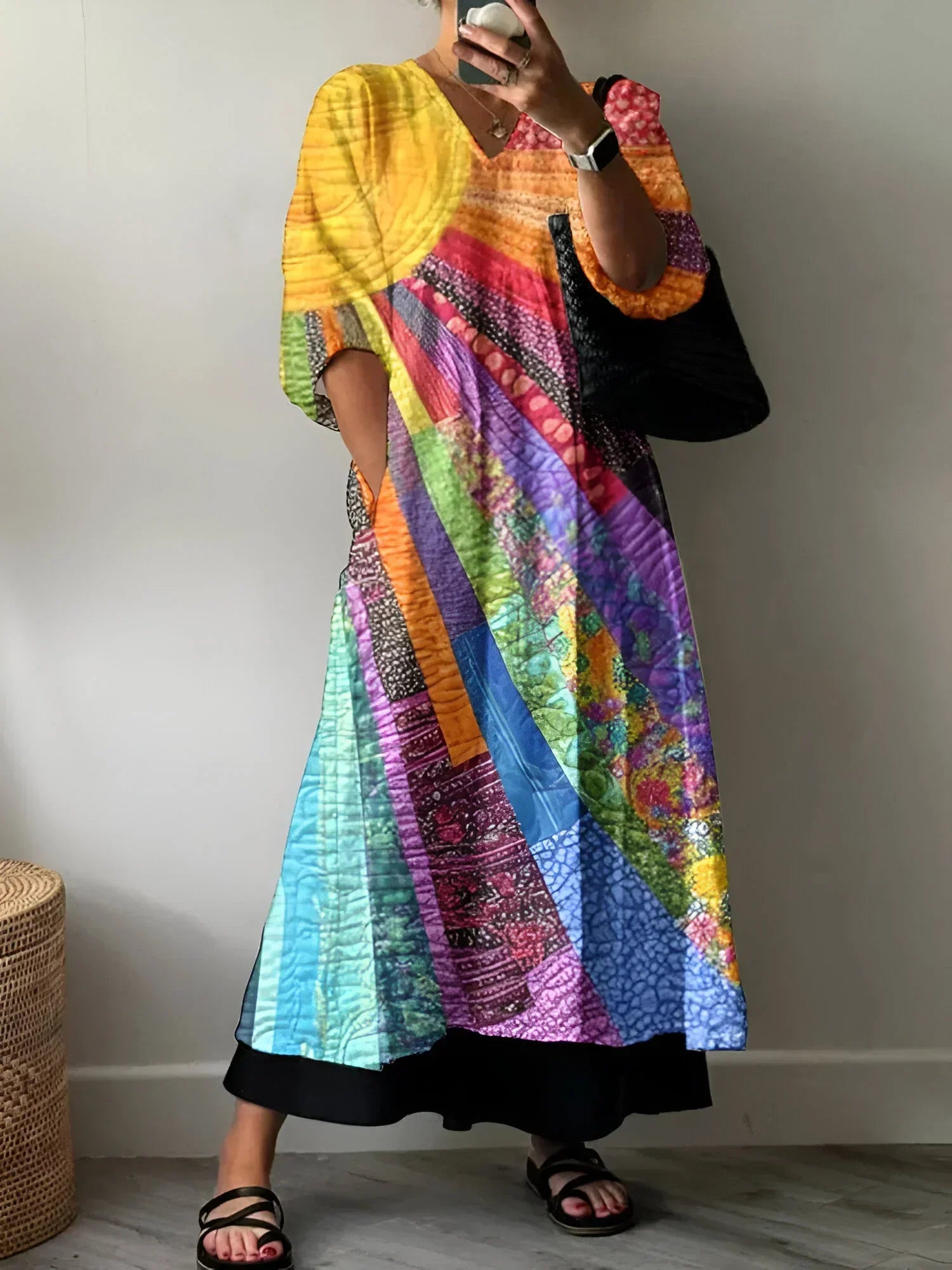 Louis Murphy | Artistic & Colourful Dress.