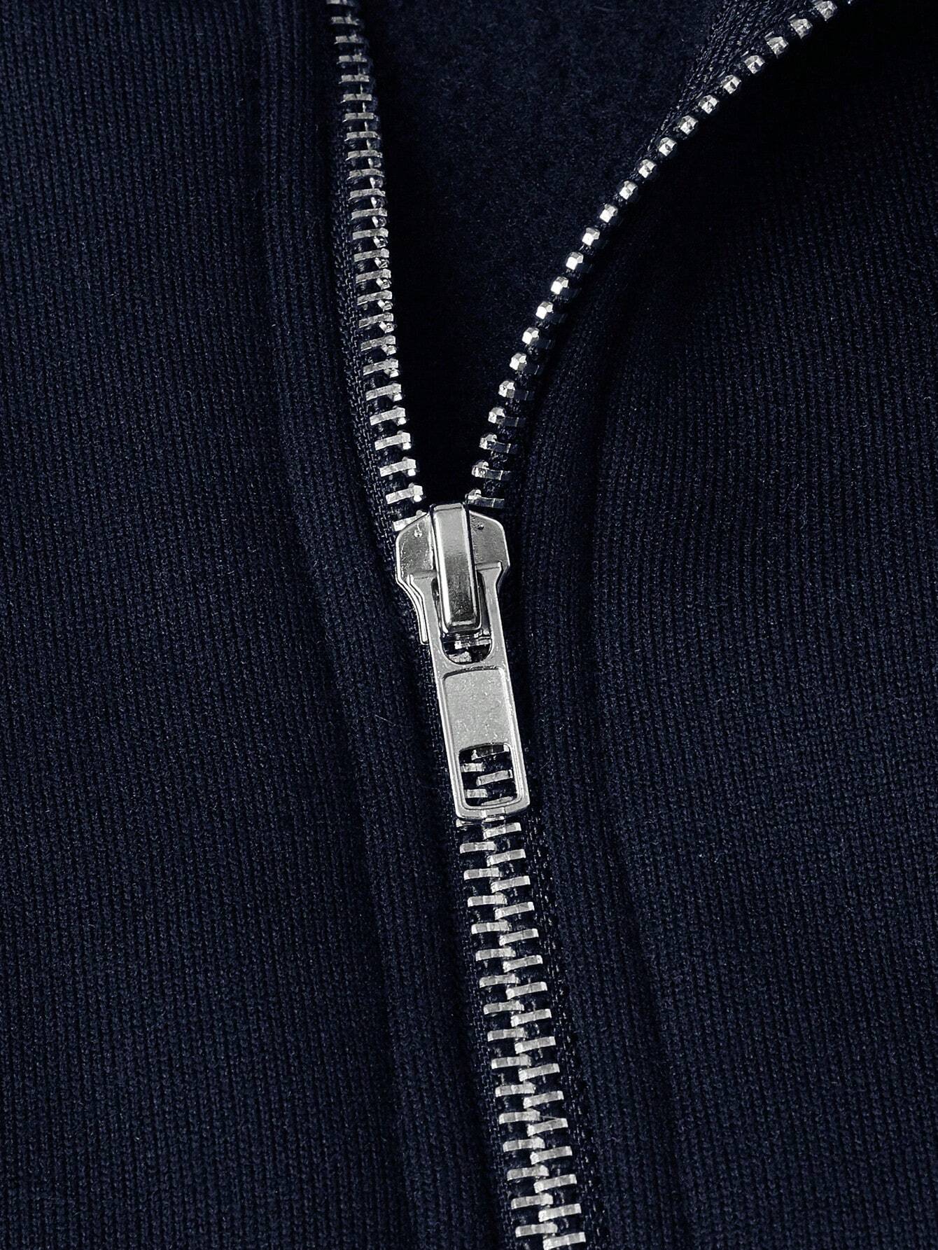 Louis Murphy | Casual Half-Zip Sweater