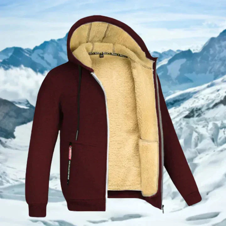 Louis Murphy | Winter Jacket with Hood and Fleece