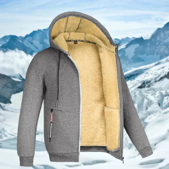 Louis Murphy | Winter Jacket with Hood and Fleece