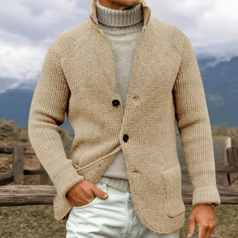 Louis Murphy | Cardigan in Chunky Knit Look