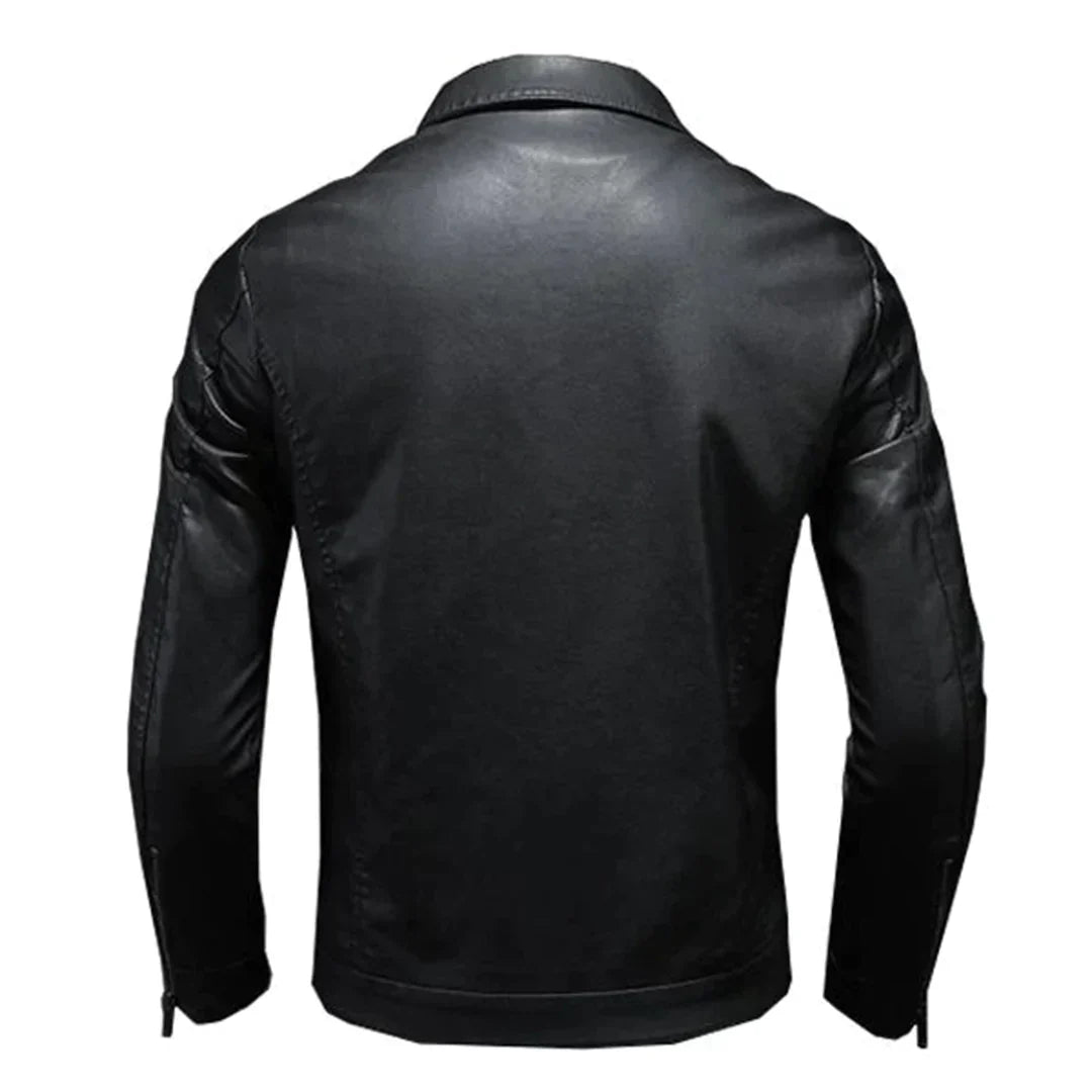 Louis Murphy | Black Leather Jacket