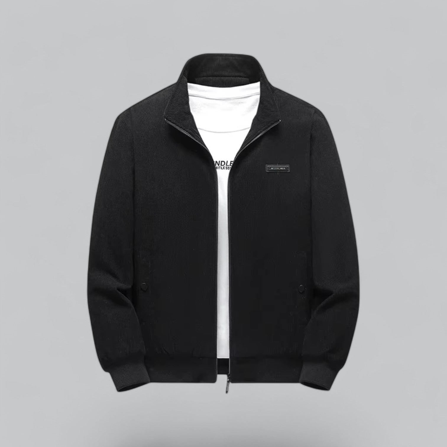 Louis Murphy | Classic ribbed jacket