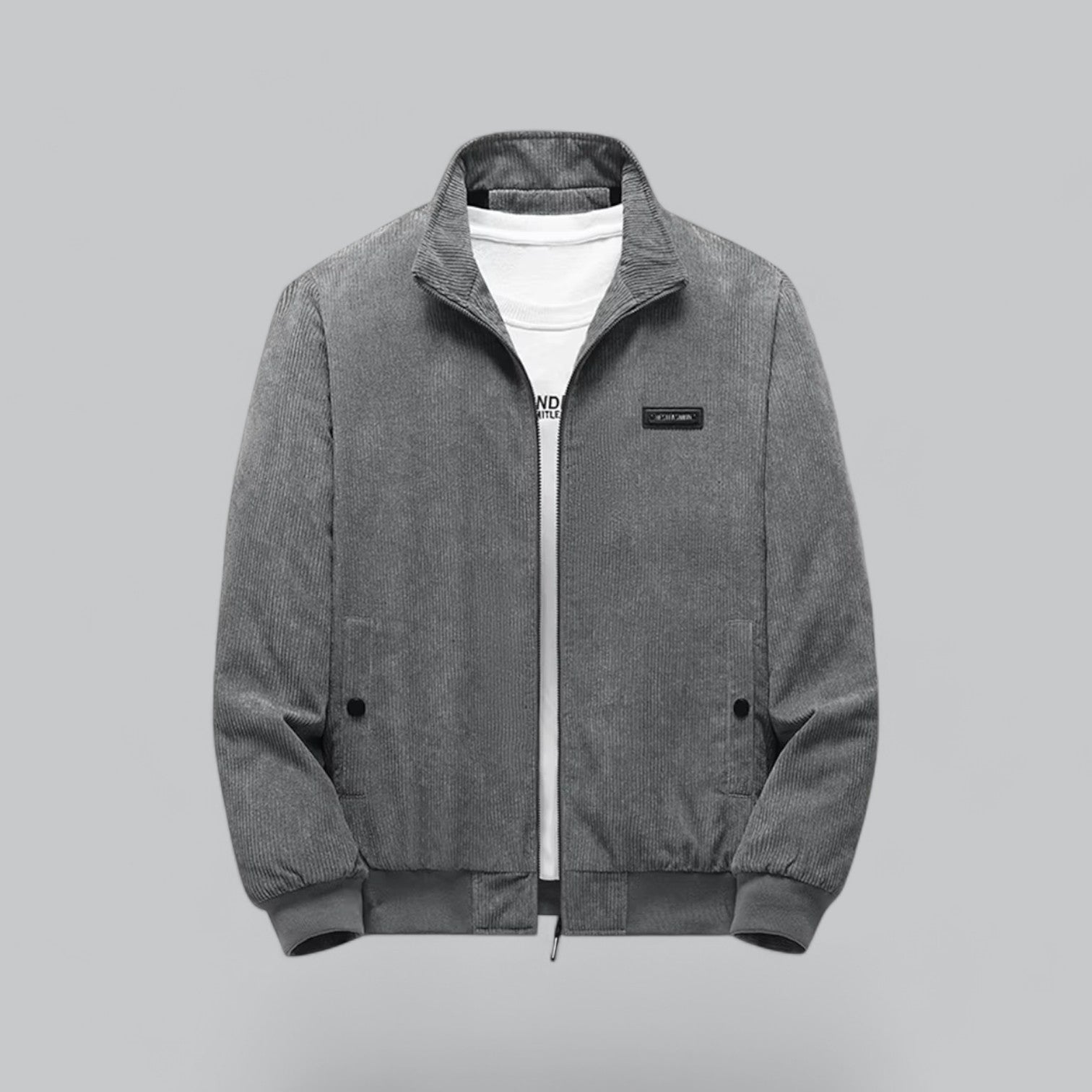 Louis Murphy | Classic ribbed jacket