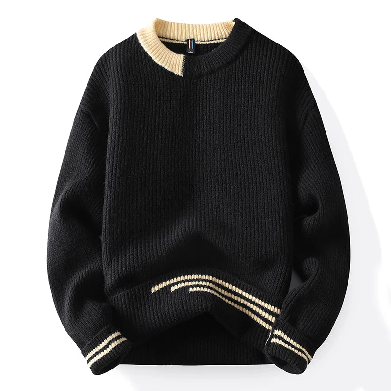 Louis Murphy | Ribbed Colorblock Sweater