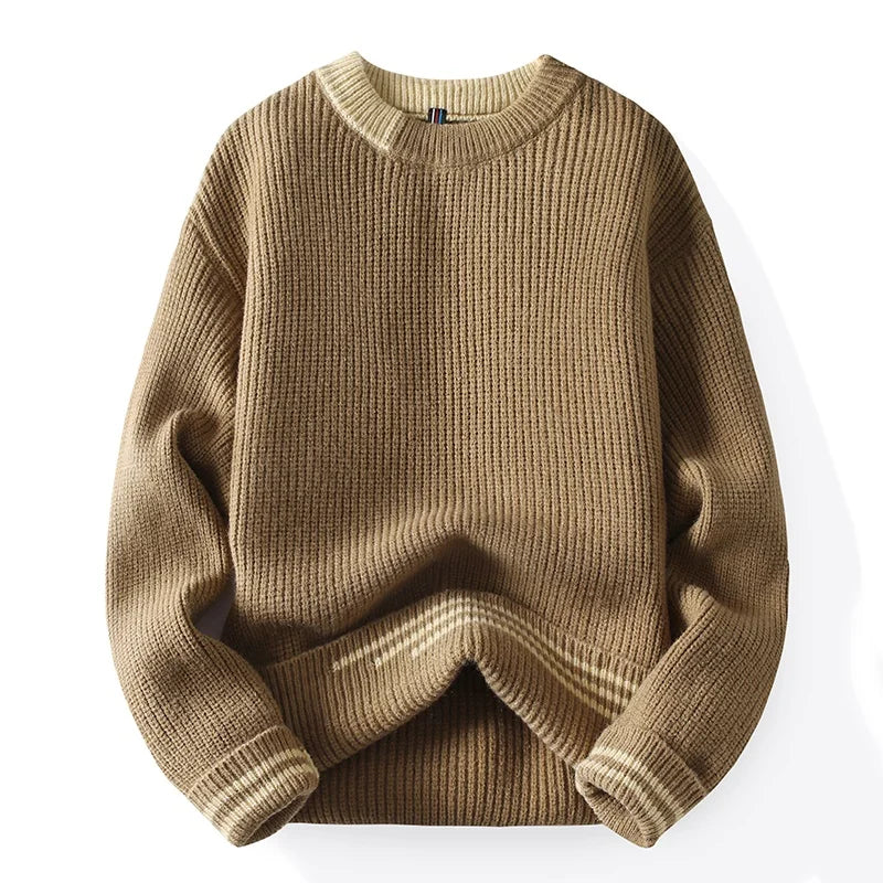 Louis Murphy | Ribbed Colorblock Sweater