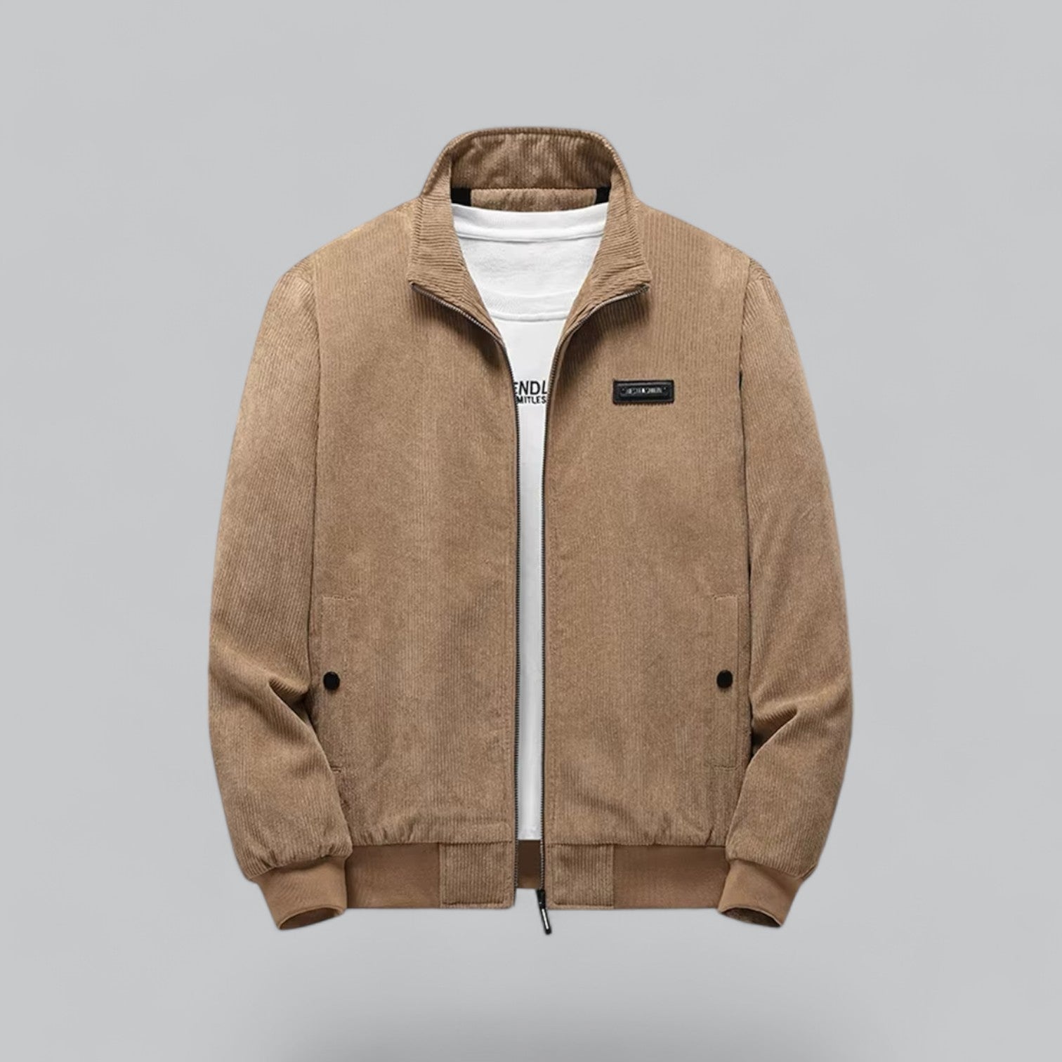 Louis Murphy | Classic ribbed jacket