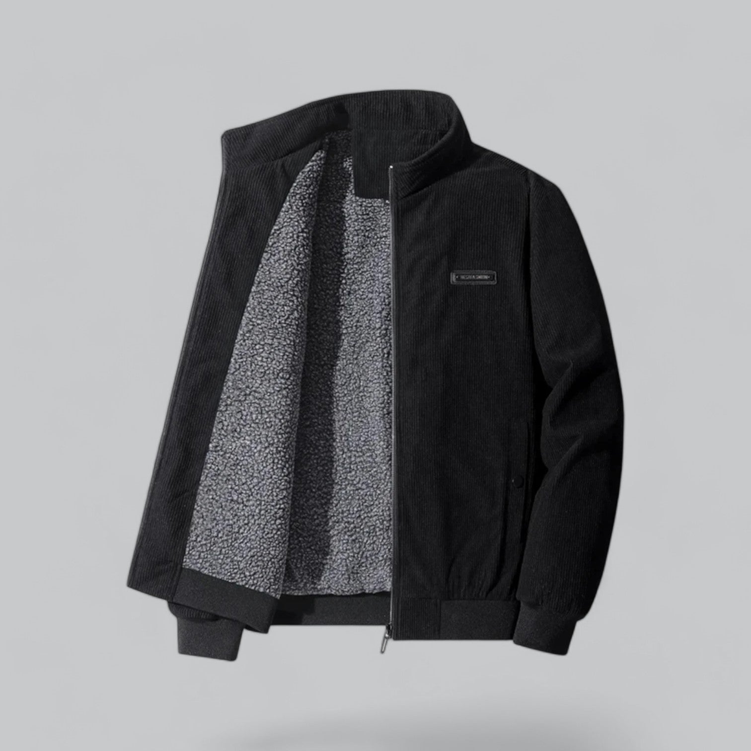 Louis Murphy | Classic ribbed jacket