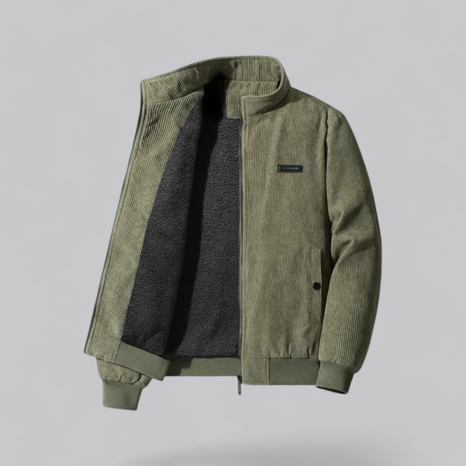 Louis Murphy | Classic ribbed jacket