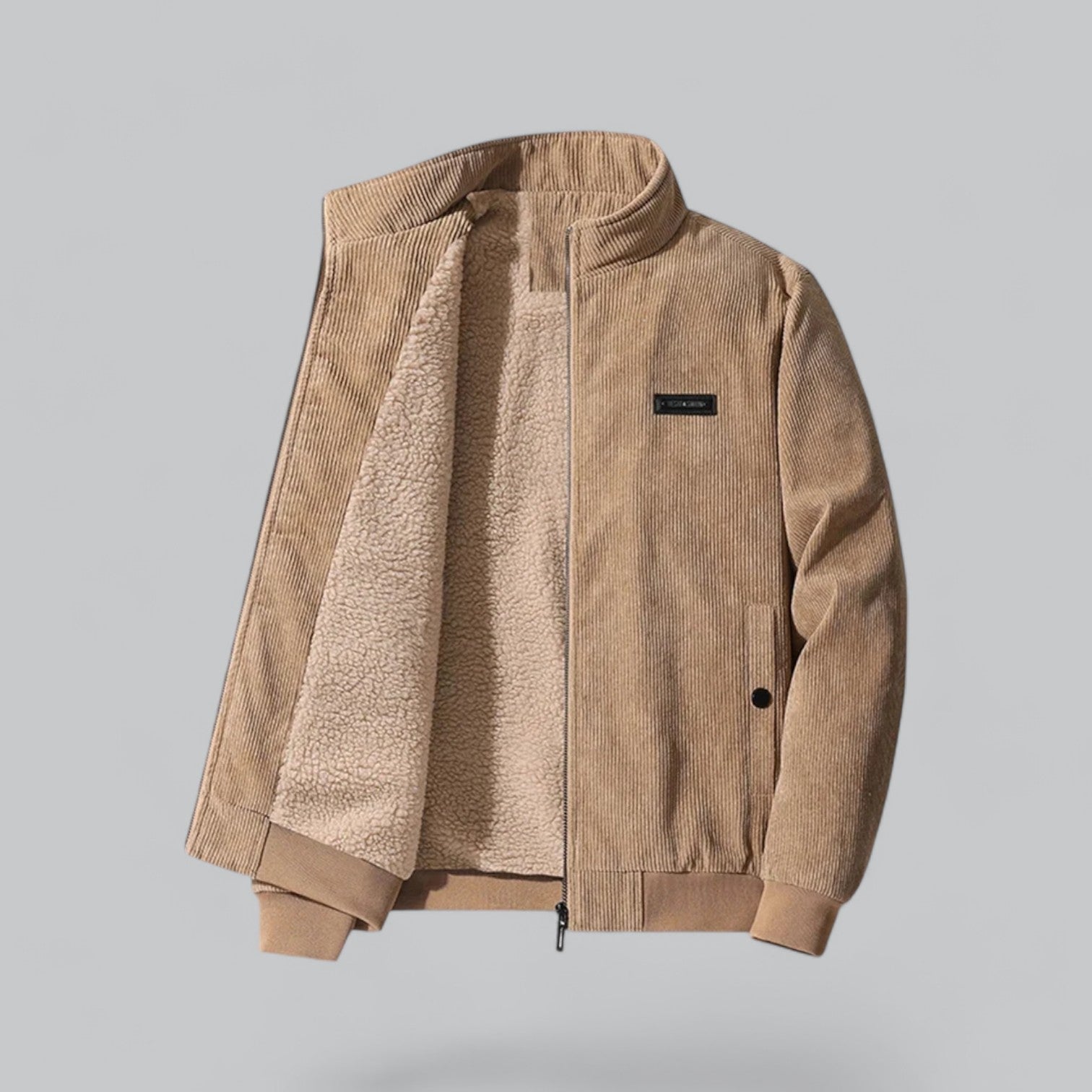 Louis Murphy | Classic ribbed jacket