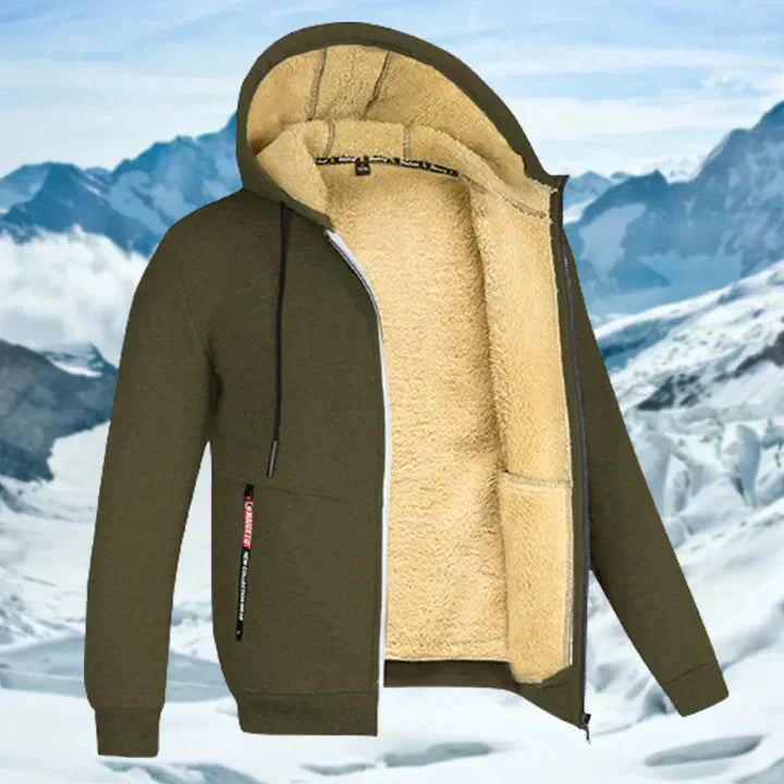 Louis Murphy | Winter Jacket with Hood and Fleece