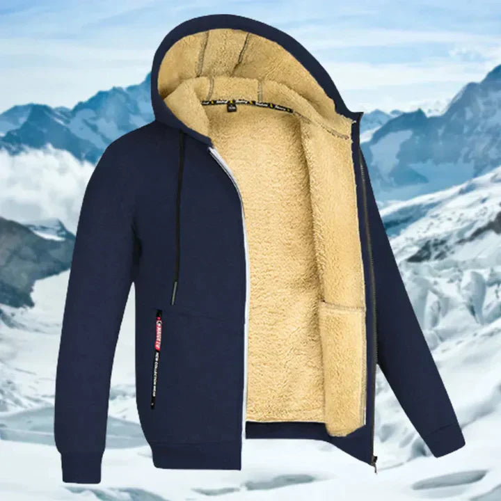 Louis Murphy | Winter Jacket with Hood and Fleece