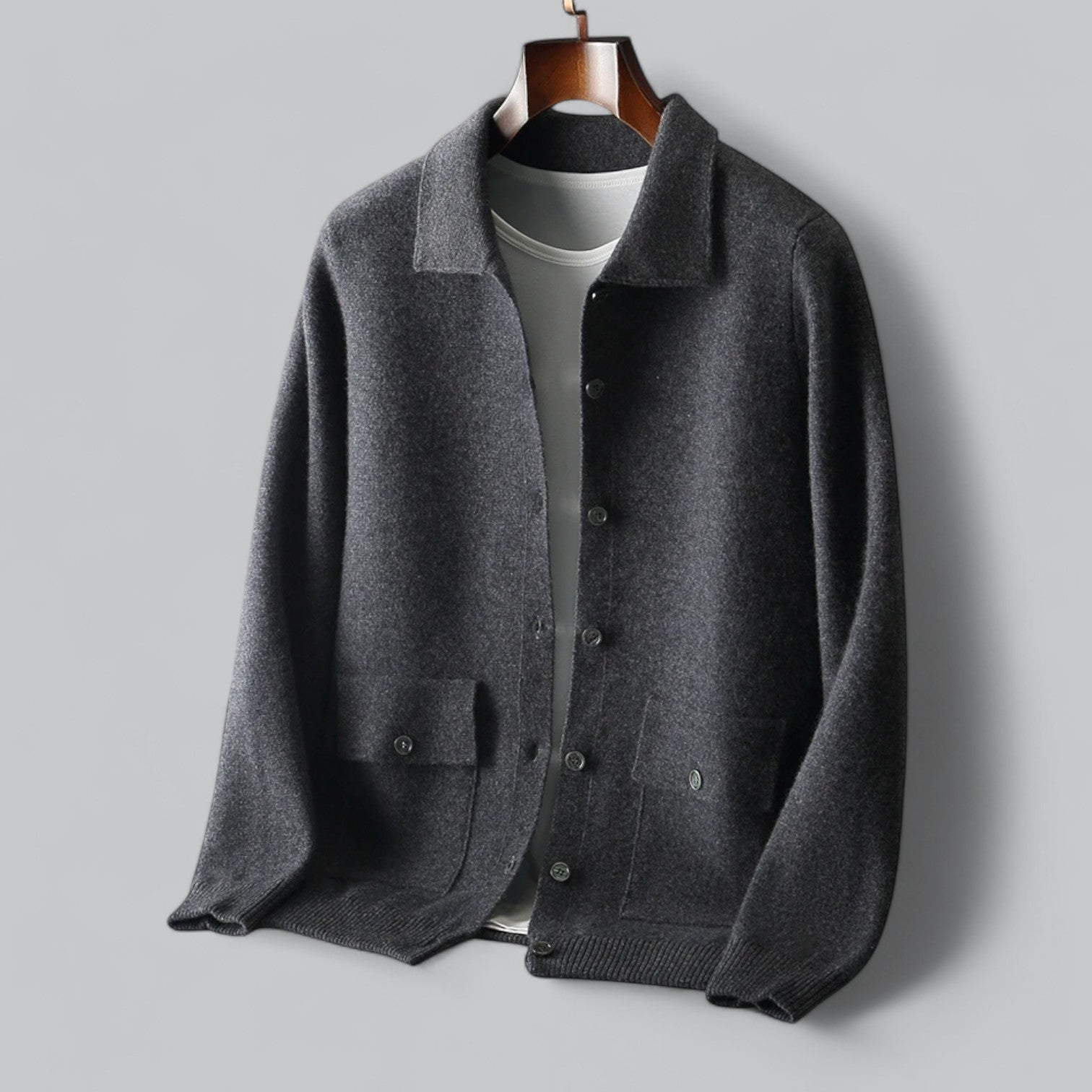 Louis Murphy | Fine Cardigan Premium Polo Jacket