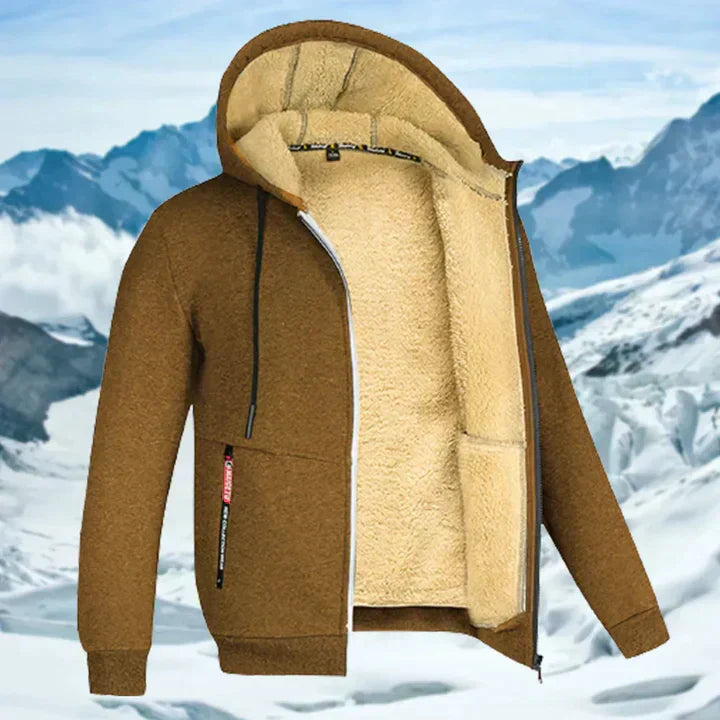 Louis Murphy | Winter Jacket with Hood and Fleece