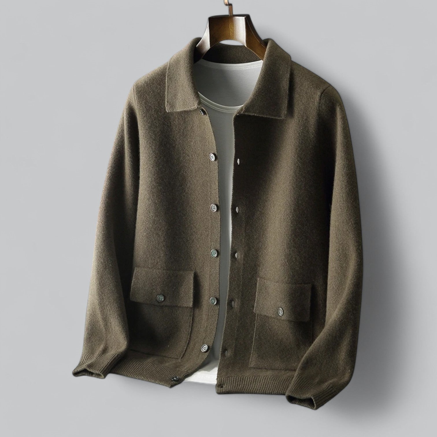 Louis Murphy | Fine Cardigan Premium Polo Jacket